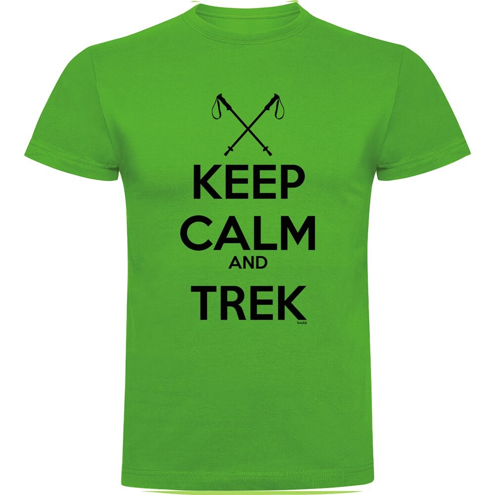 

Футболка Kruskis Keep Calm And Trek, зеленый