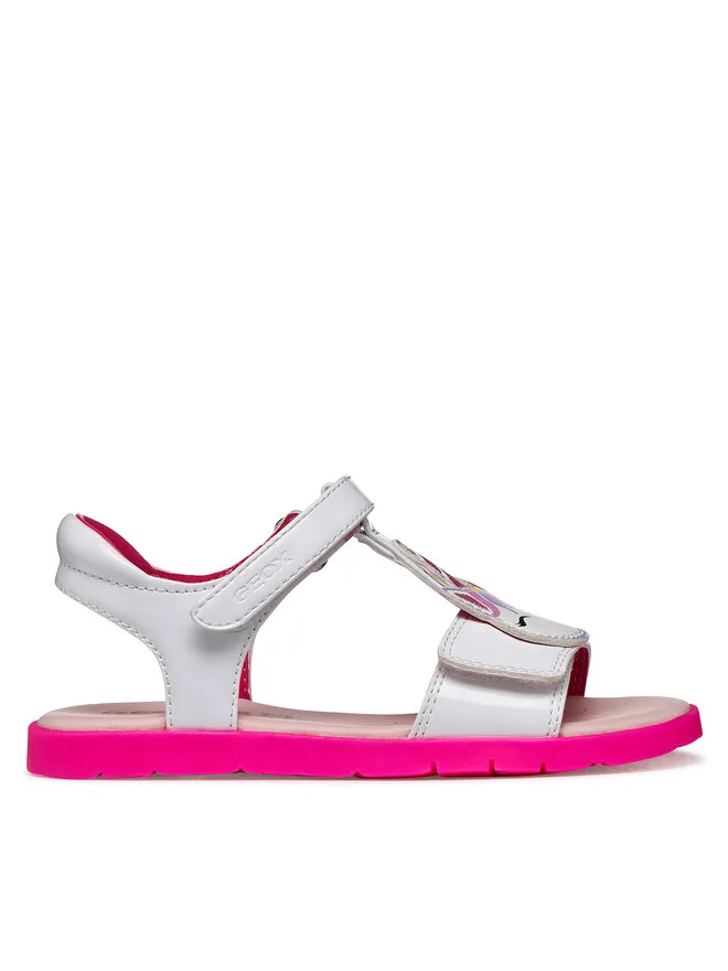 Geox Сандалии J Sandal Joyfoot Gir J65P1C 000HH C1441 S белые