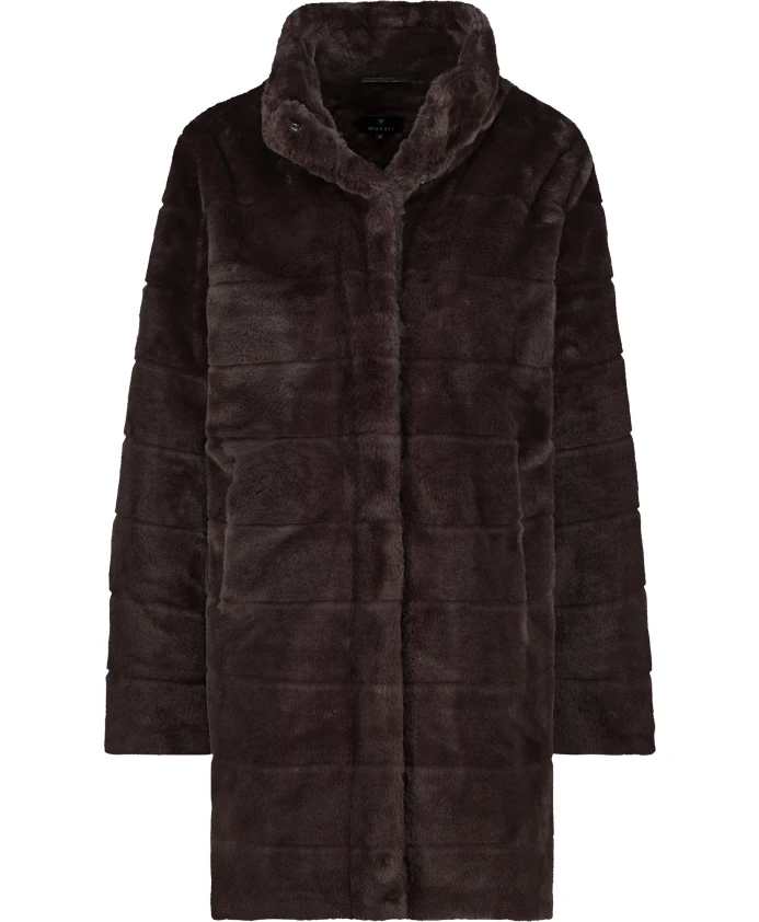 

Пальто из искусственного меха Monari, коричневый
