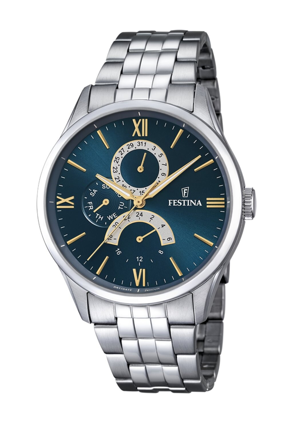 

хронограф Multifunction Collection Festina, синий, Серый, хронограф Multifunction Collection Festina, синий