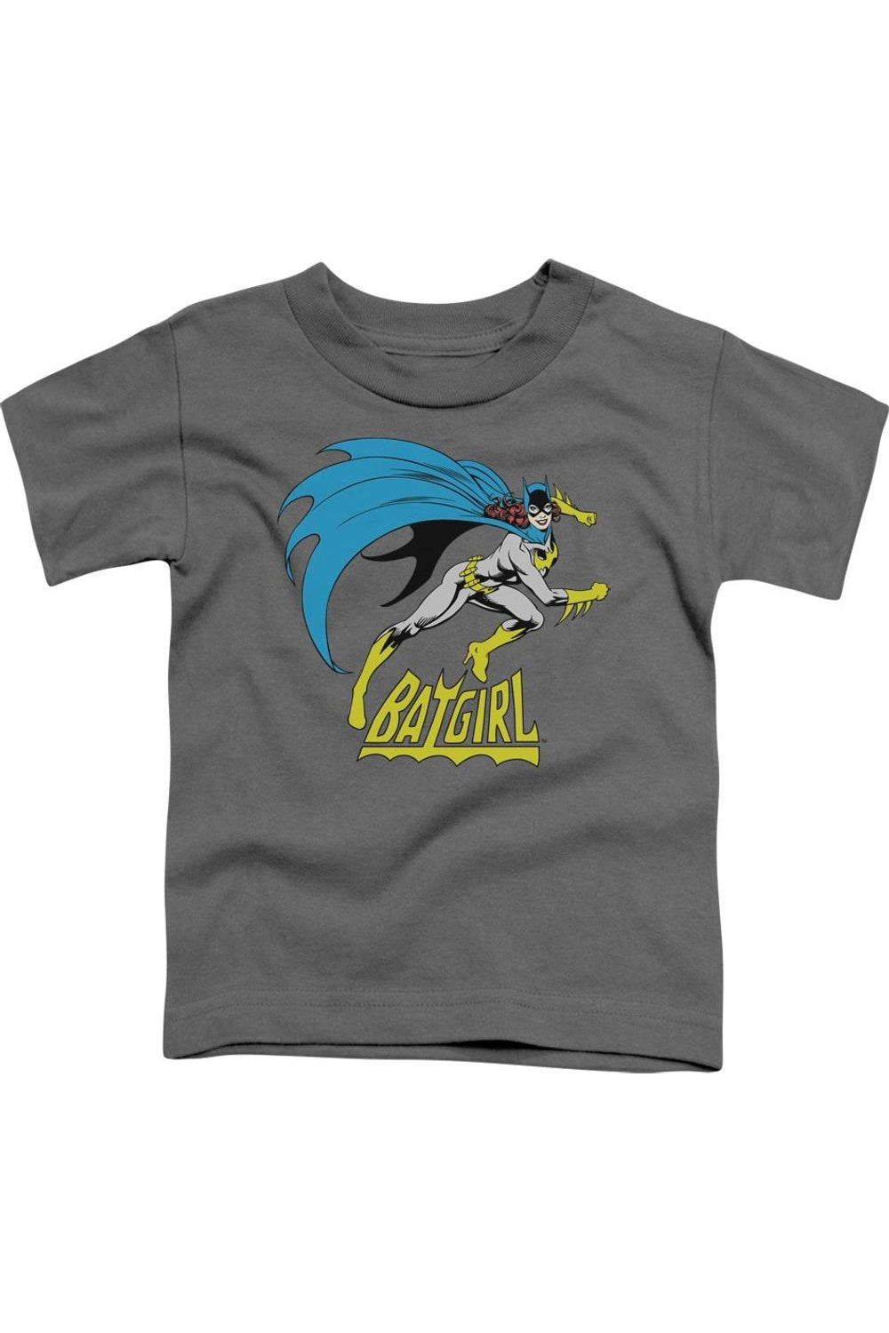 

DC Comics Бэтгерл "Бэтгерл - это круто" футболка с коротким рукавом для малышей Gildan, Charcoal
