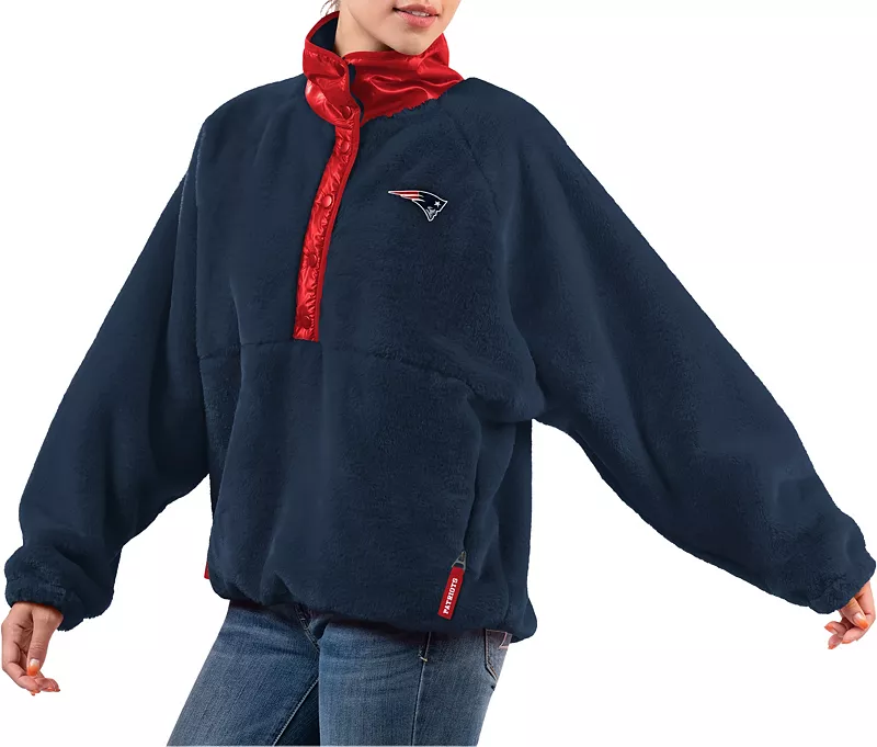 

Женская темно-синяя куртка G-III for Her New England Patriots Centerfield