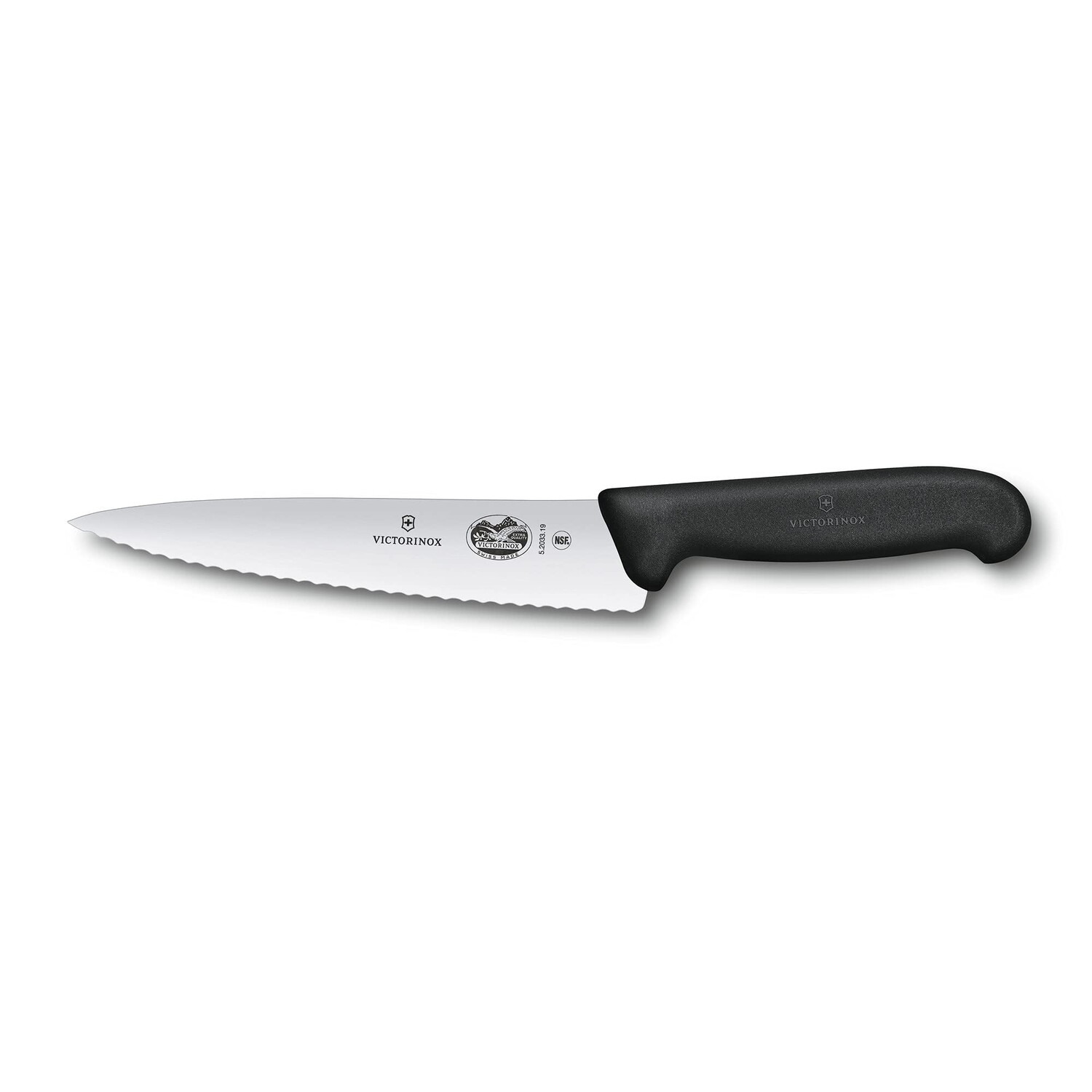 

Нож Chef's Victorinox Fibrox Pro, черный