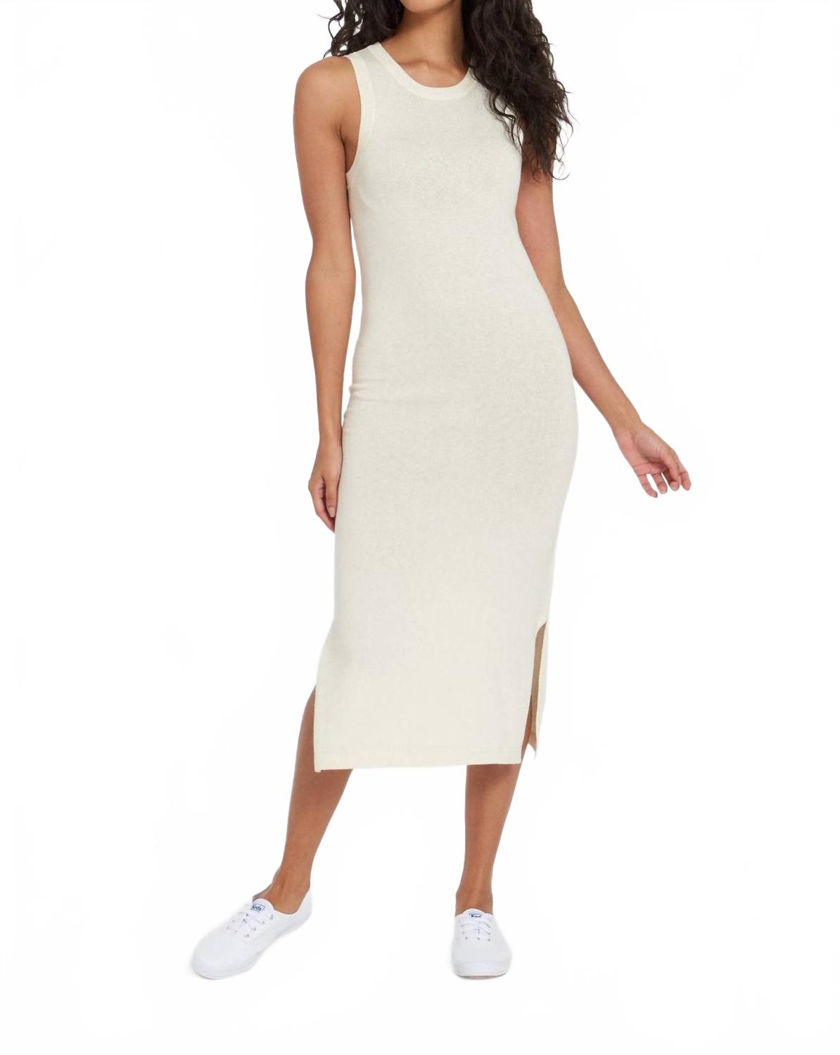 

Платье-майка Atacama в винтажном белом LEIMERE