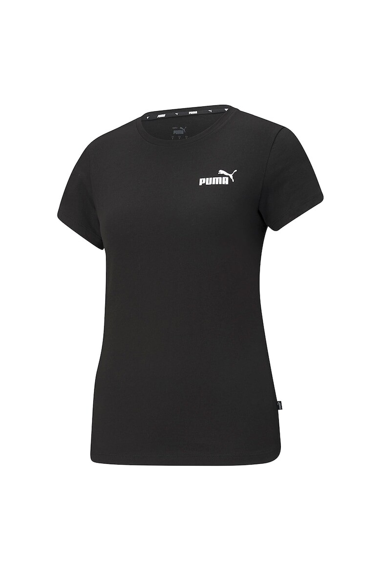 

Хлопковая футболка с логотипом Puma, черный