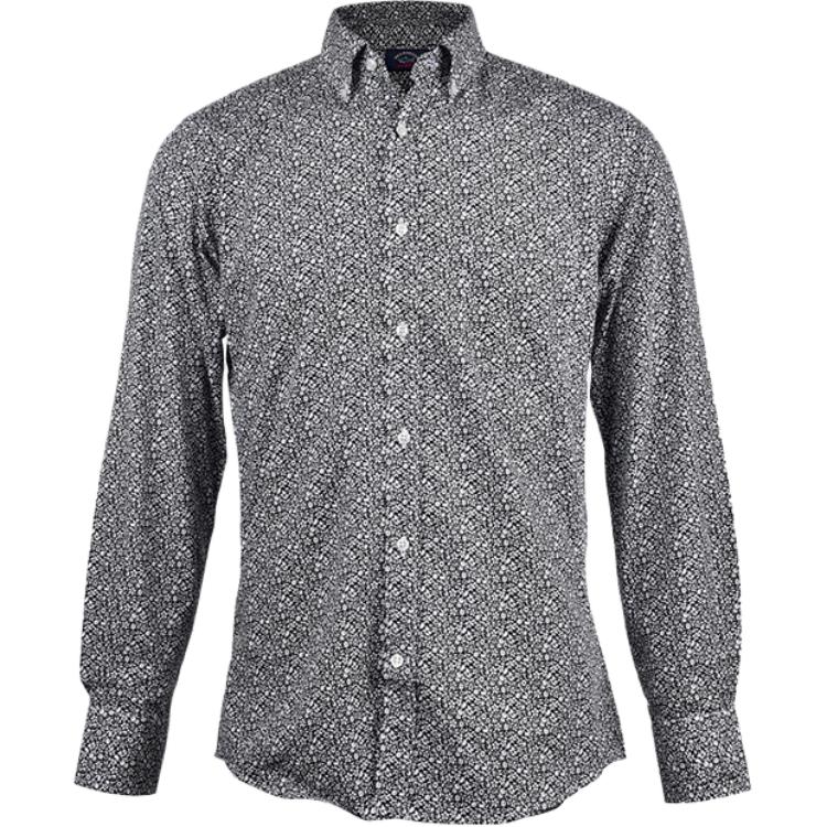 

Мужская яхтенная рубашка gray Paul & Shark, серый