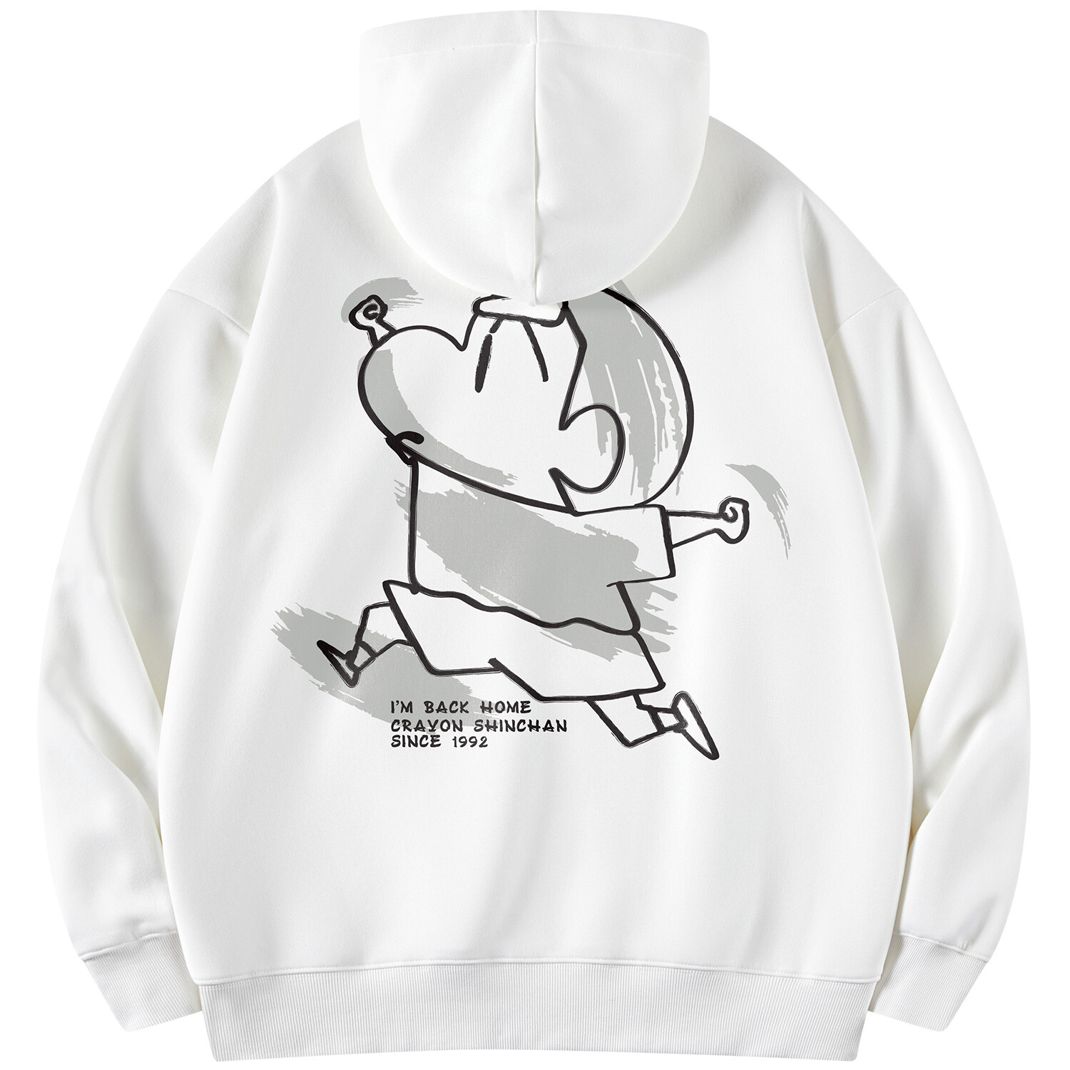 

Толстовка унисекс Crayon Shinchan/Crayon Shinchan, Белый