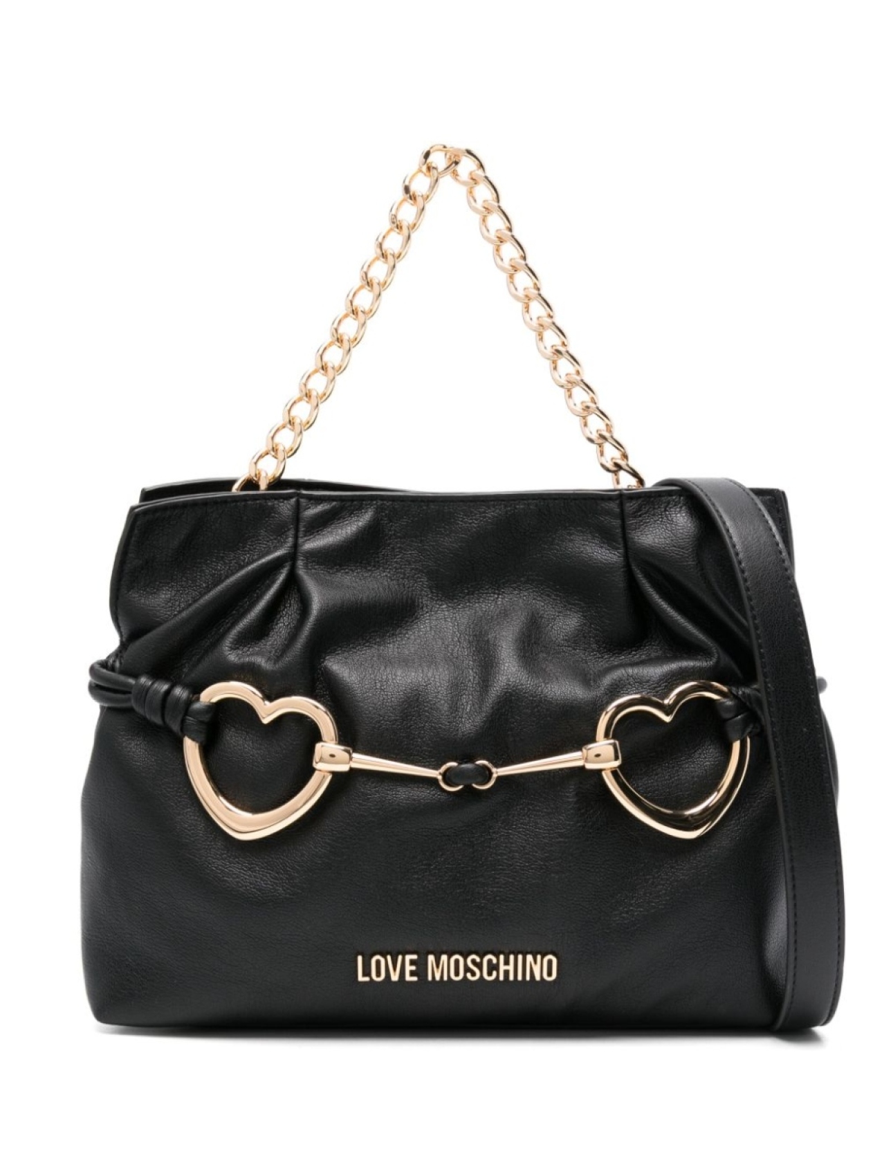 

Love Moschino сумка-тоут с логотипом, черный