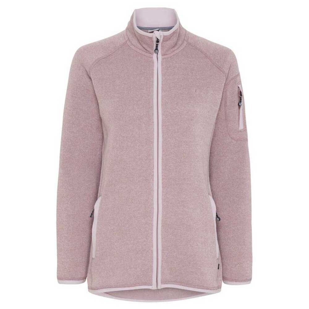 

Толстовка женская Sea Ranch Eleana Full Zip на молнии, бледно-розовый