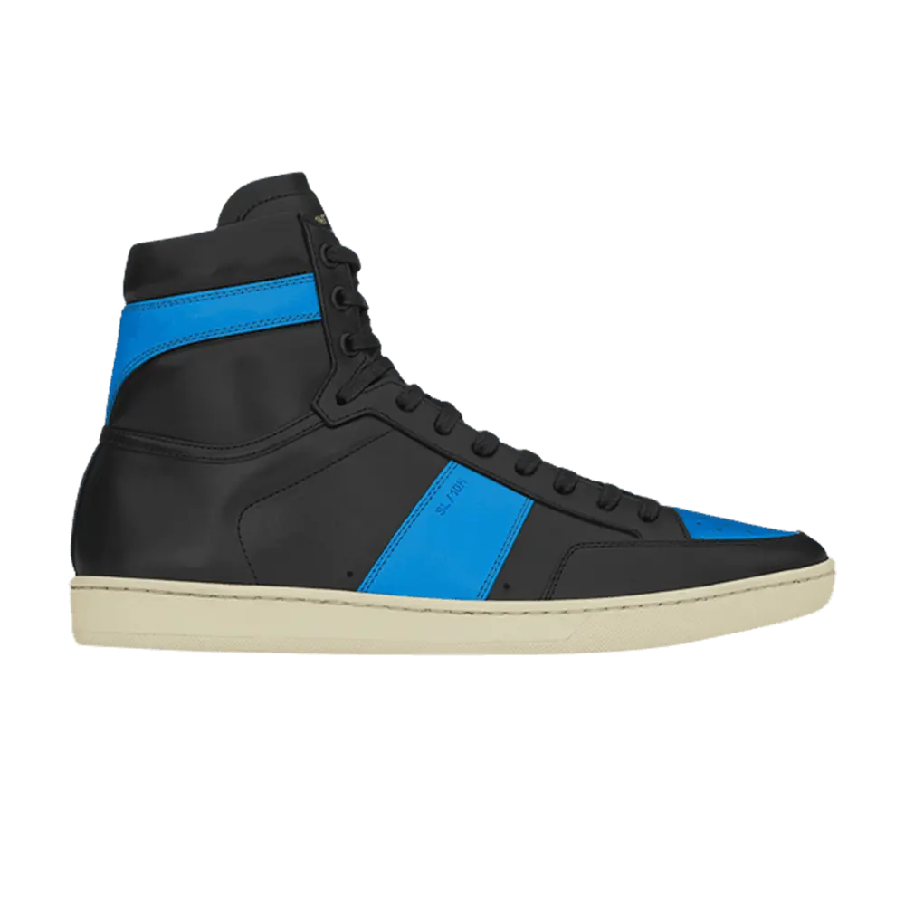 Ботинки Saint Laurent Signature Court Classic SL/10H, синий