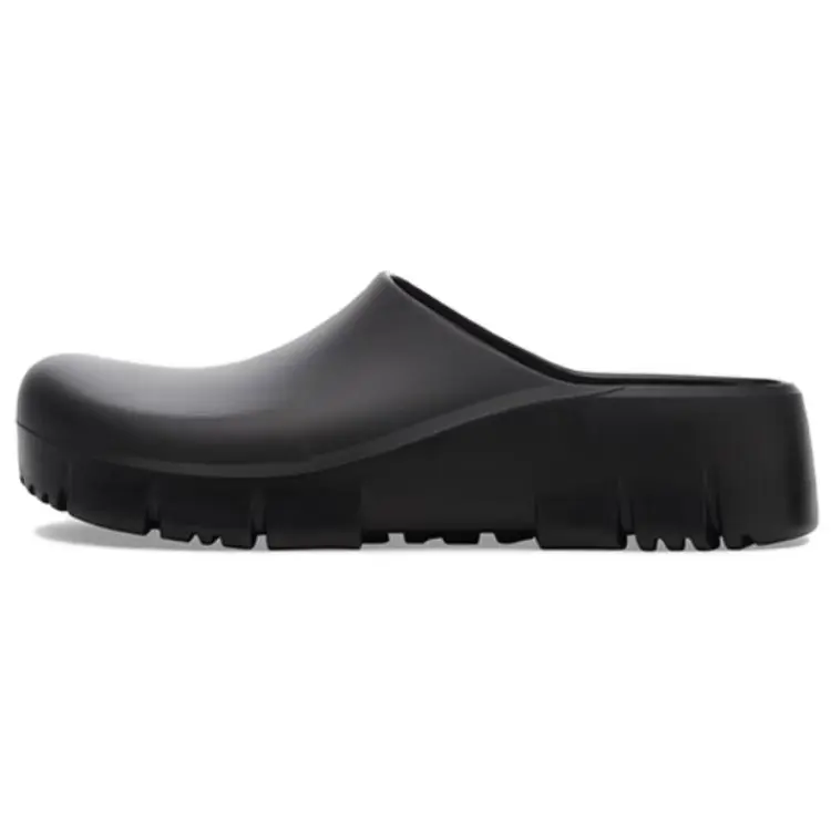 Birkenstock Сандалии-сандалии унисекс с нескользящей подошвой и обхватывающим носком, черные, свободного кроя