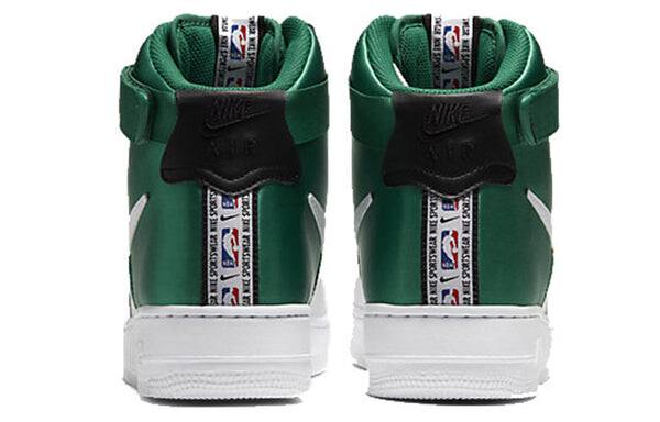 Кроссовки Nike NBA x Air Force 1 High 'Celtics Mint', белый — фото 4