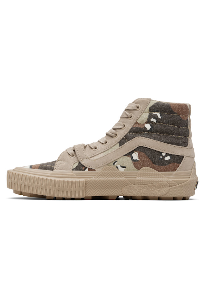 Wtaps Бежевые кроссовки Vans & OAMC Edition SK8-HI GL Lug — фото 3
