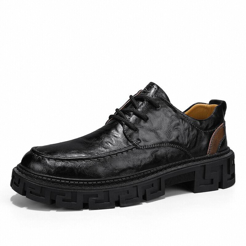 Туфли мужские Men"s Casual Men Low-Top Kangaroo Head, коричневый — фото 3