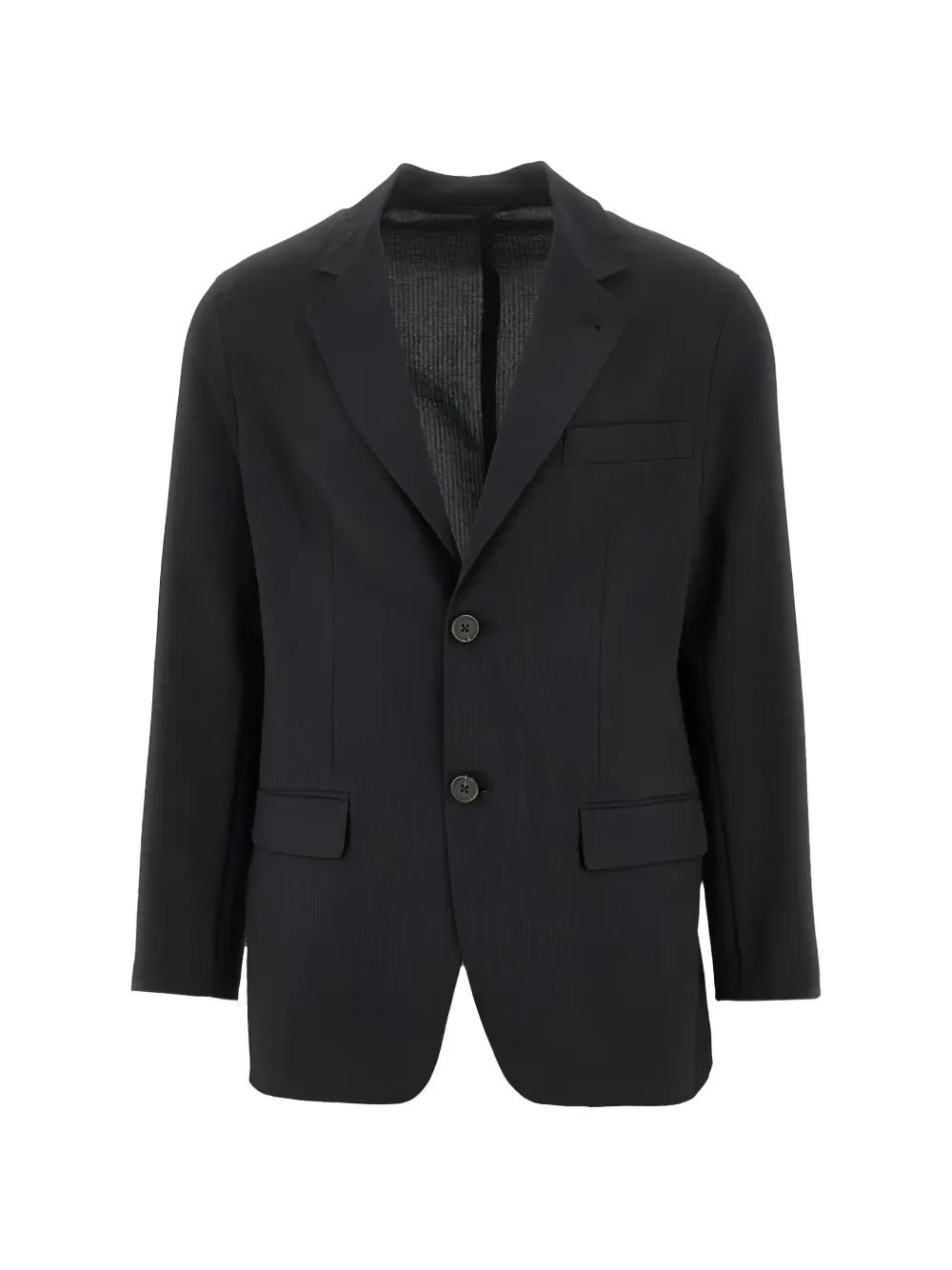 Однобортный жакет Emporio Armani, черный