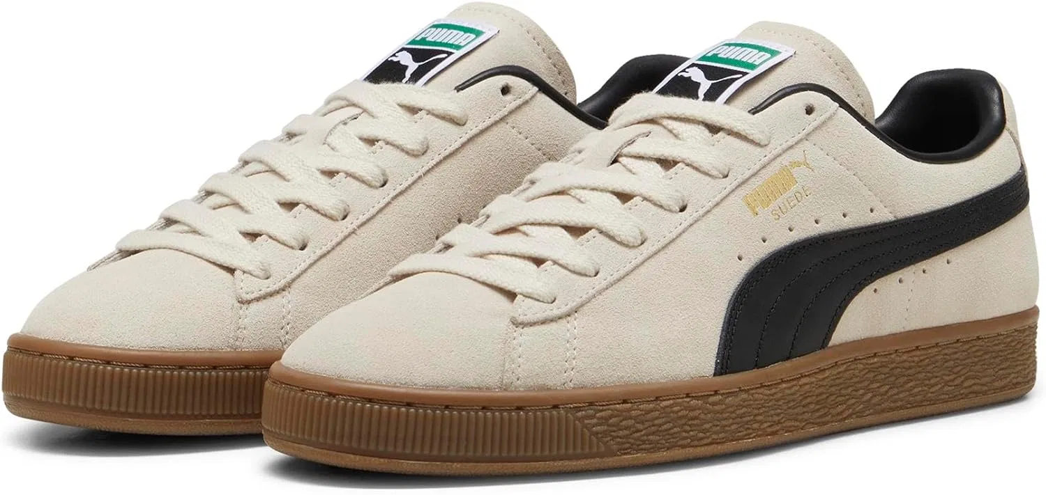Кроссовки Puma унисекс Suede Terrace 39645109 кремового цвета