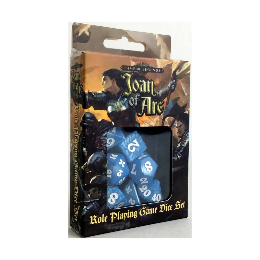 

Жанна д'Арк — набор кубиков (7), Time of Legends - Joan of Arc RPG