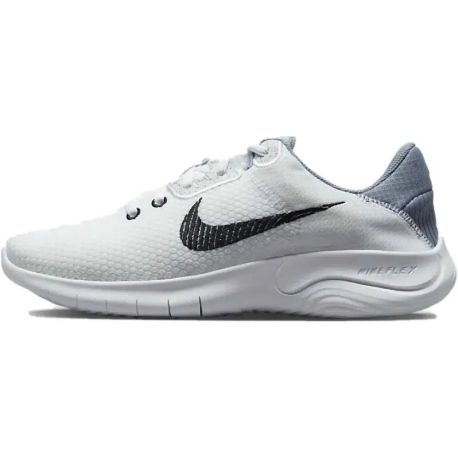 Nike Мужские кроссовки Flex Experience Run 11 Next Nature в бело-пепельно-сером цвете