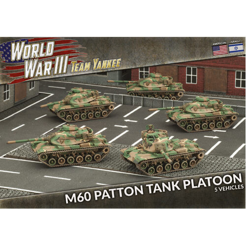 

Фигурки Team Yankee: M60 Patton Tank Platoon