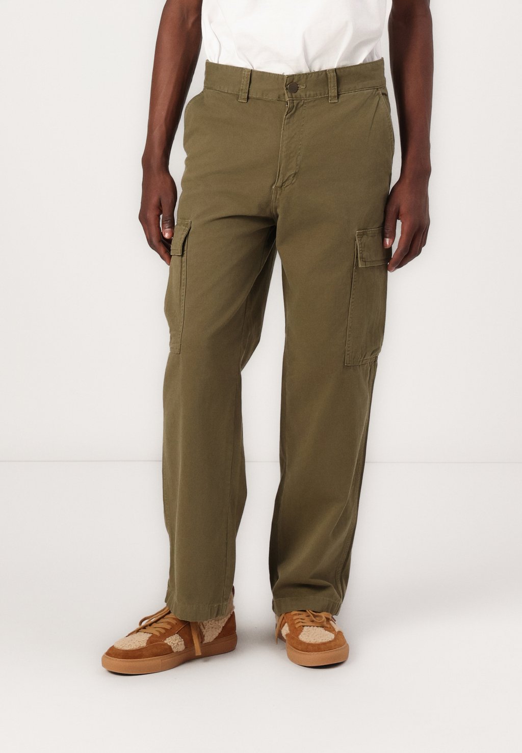 

Брюки-карго JPSTBILL JJAVERY WIDE Jack & Jones, оливковый
