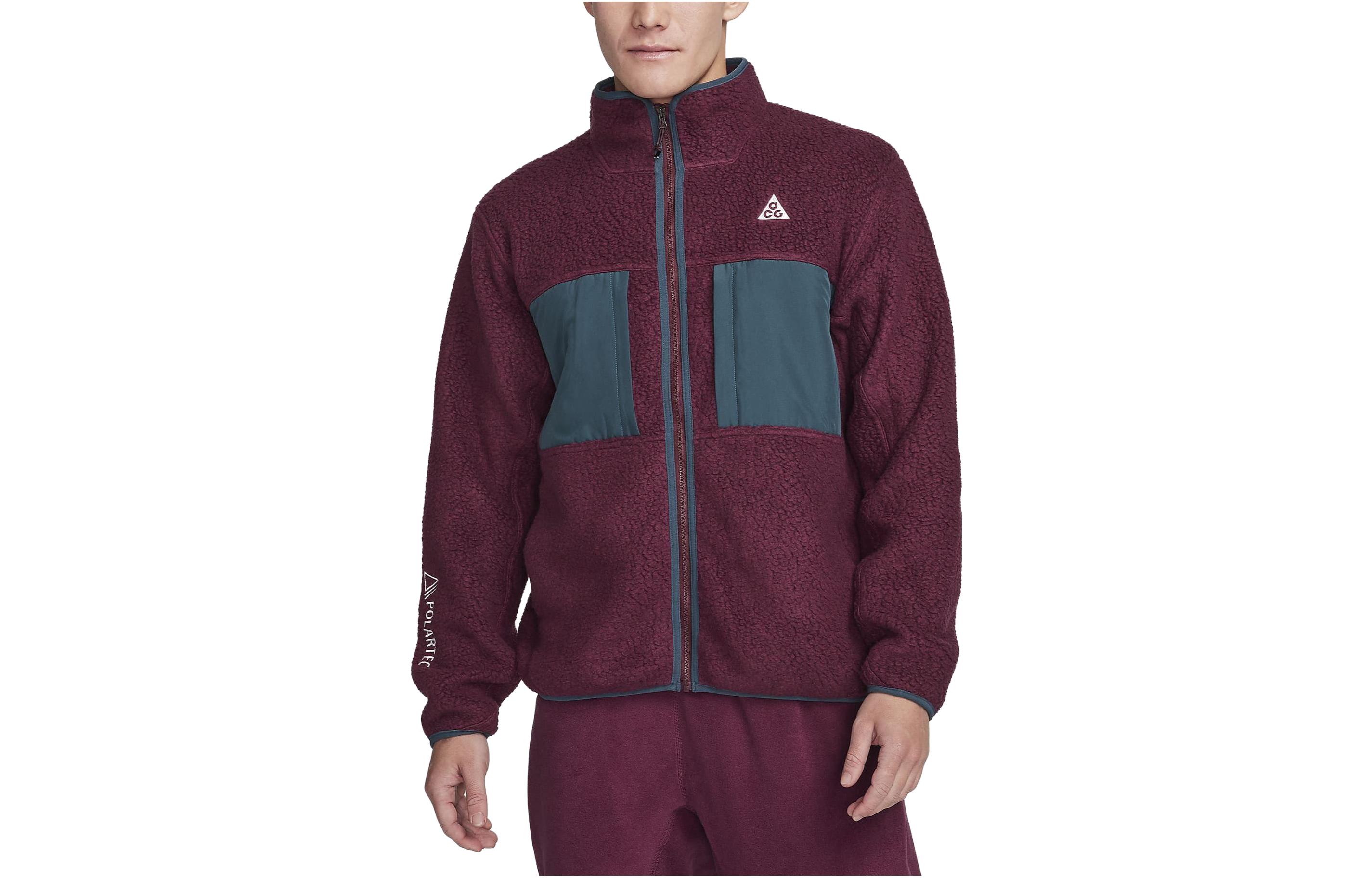 Nike Куртка ACG для мужчин в тёмно-красном цвете, Dark Red — фото 2
