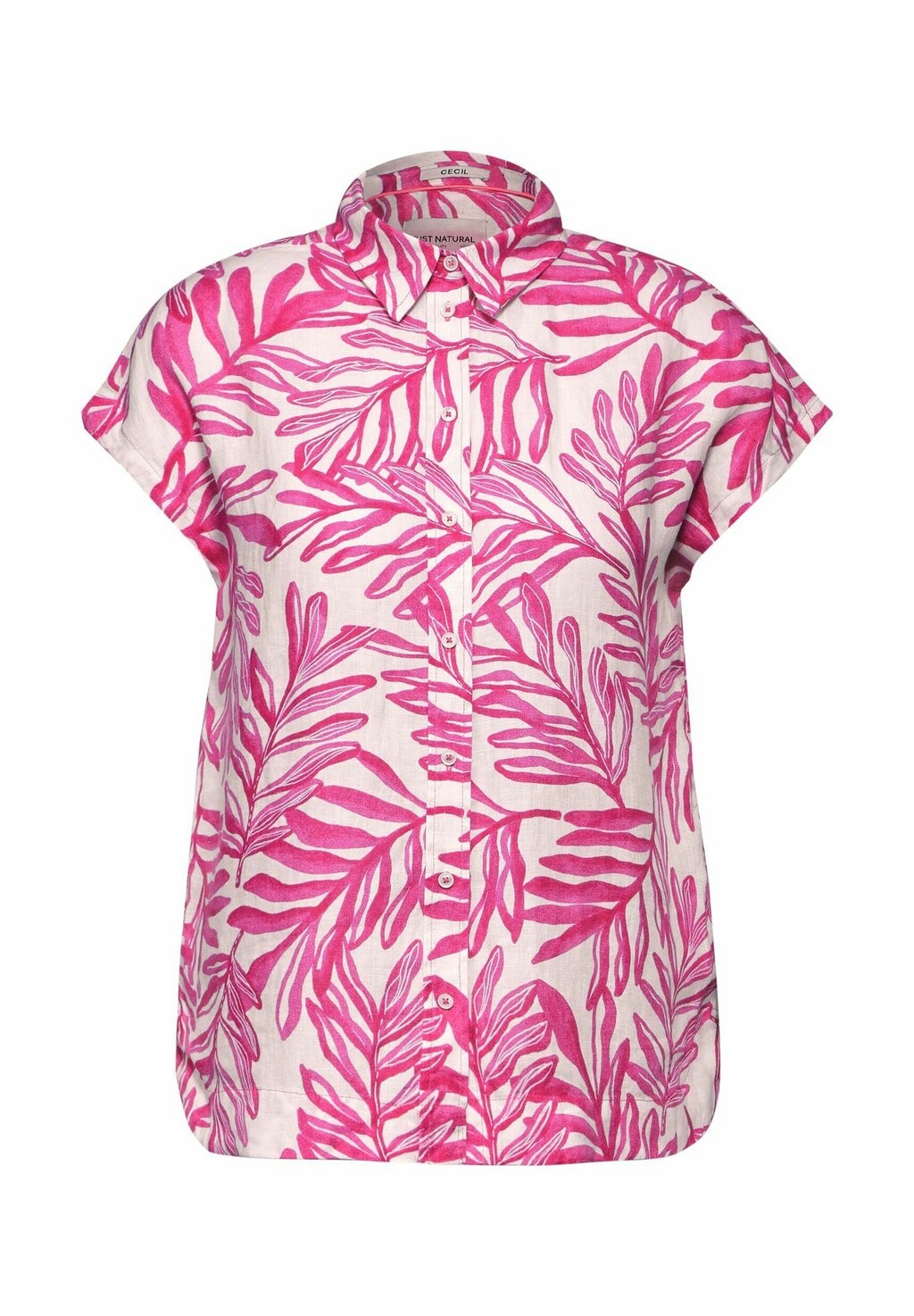 

Блузка на пуговицах MIT PRINT Cecil, розовый