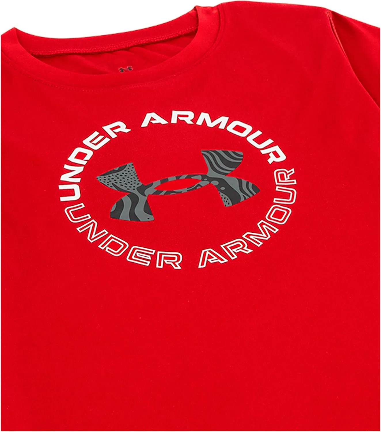Детский спортивный комплект из футболки и шорт Under Armour, Red Sprints — фото 4