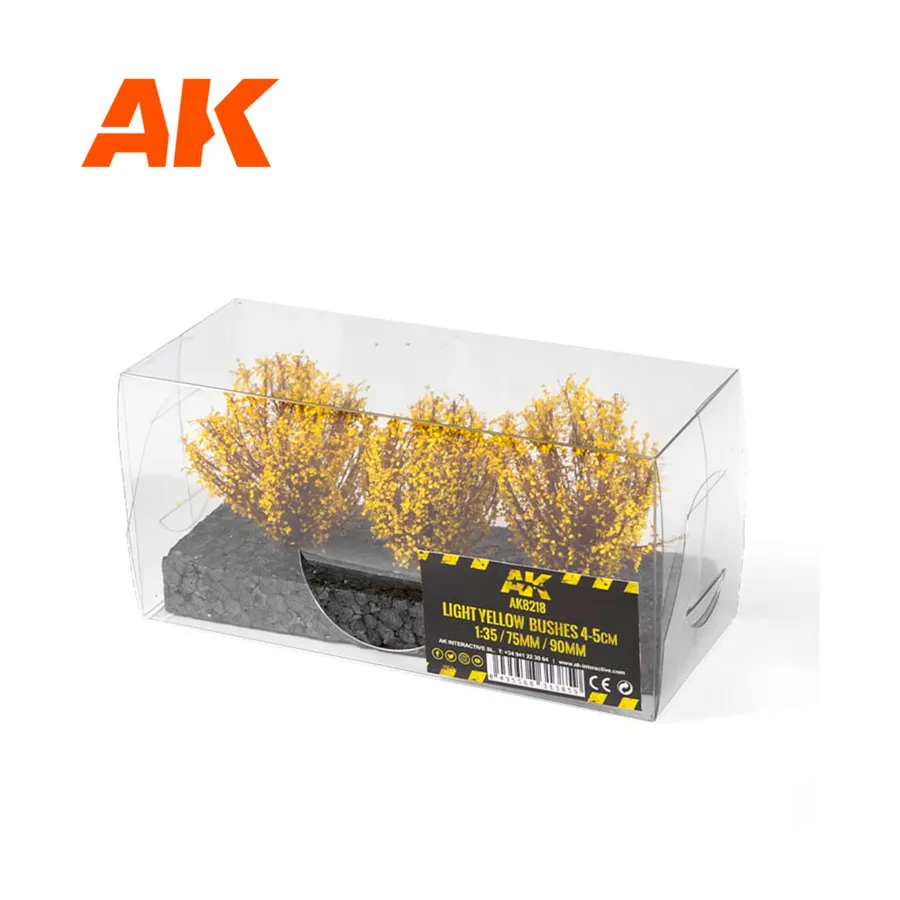 

Светло-желтые кусты, Vegetation - Plants (1:32) (1:35) (AK-Interactive)