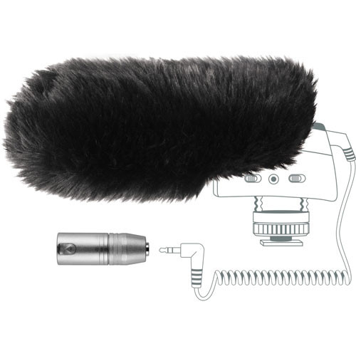 

Ветрозащита для микрофона Sennheiser MZW400 Wind-muff and XLR Adapter Kit 502364