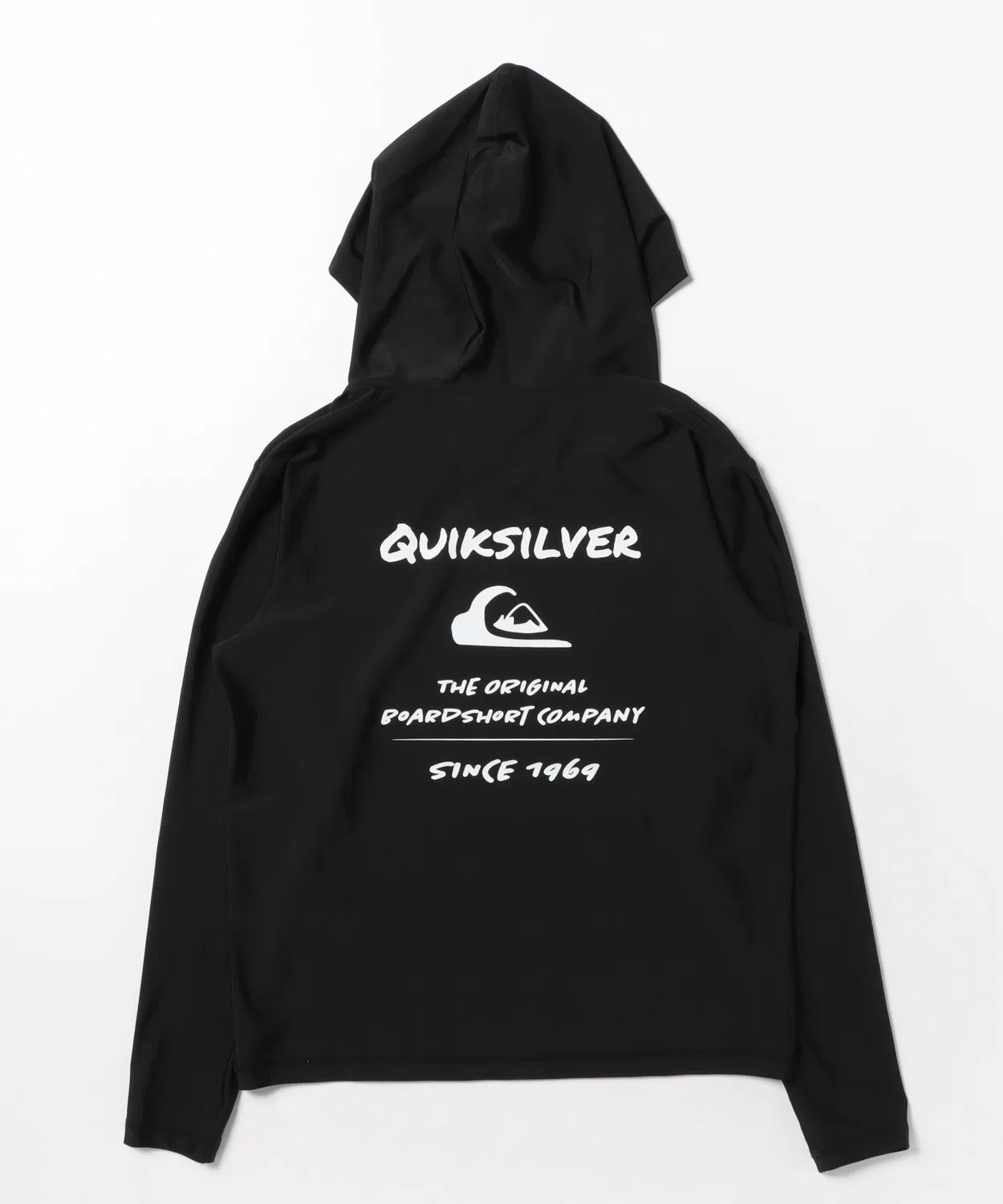 Рашгард с капюшоном QUIKSILVER Youth Hand Drawn Hoodie Youth, чёрный — фото 2