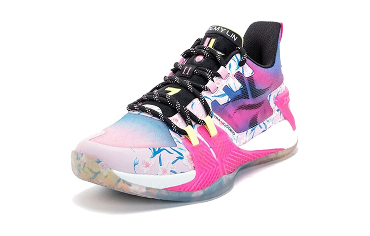 Баскетбольные кроссовки Jeremy Lin 2 Kids GS Low-top Light Pink Xtep — фото 2