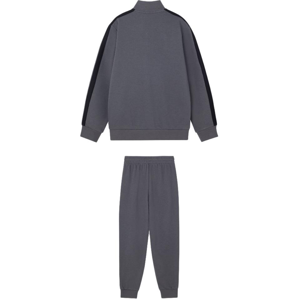 Adidas Спортивный костюм Casual Sportswear JK VR темно-серый для детей 3-7 лет — фото 4