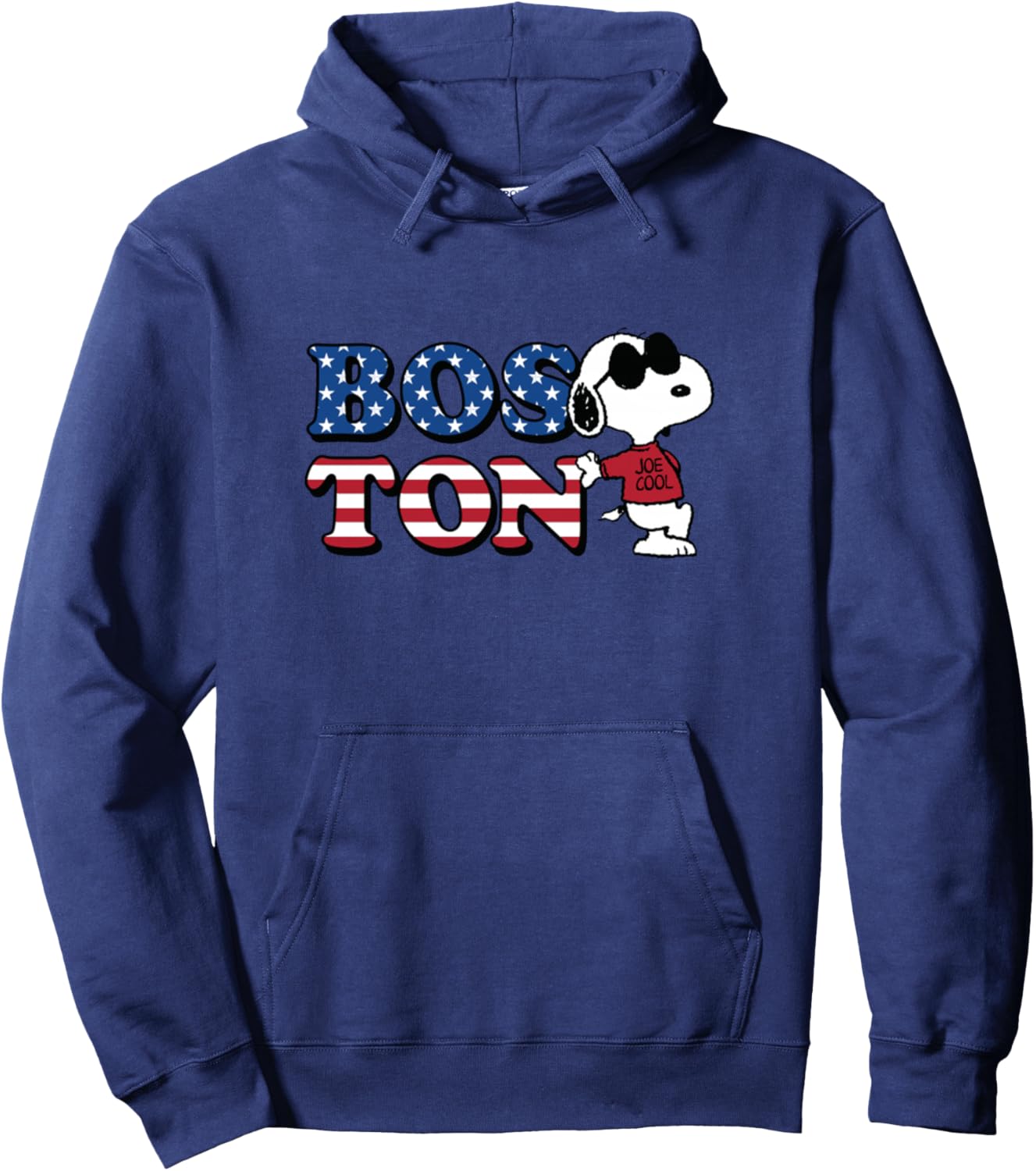 

Толстовка Peanuts Boston Snoopy Joe Cool, синяя