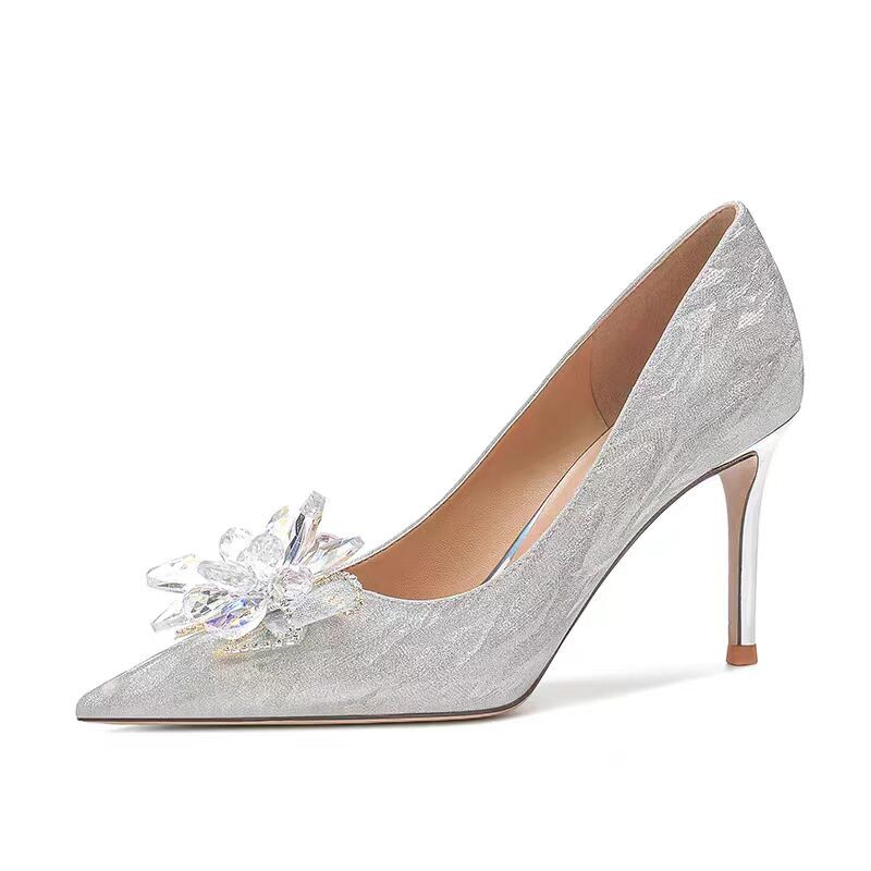 

Туфли женские на высоком каблуке Imono, цвет Champagne Gold 8cm