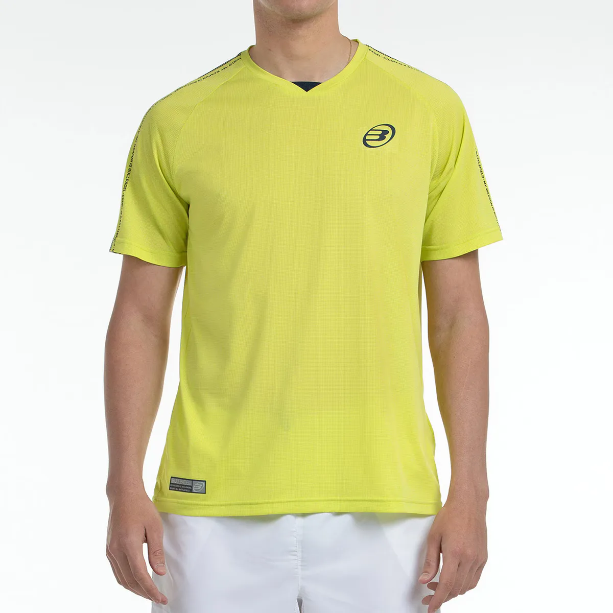 

Мужская футболка Bullpadel Badan 997 S, цвет Lima