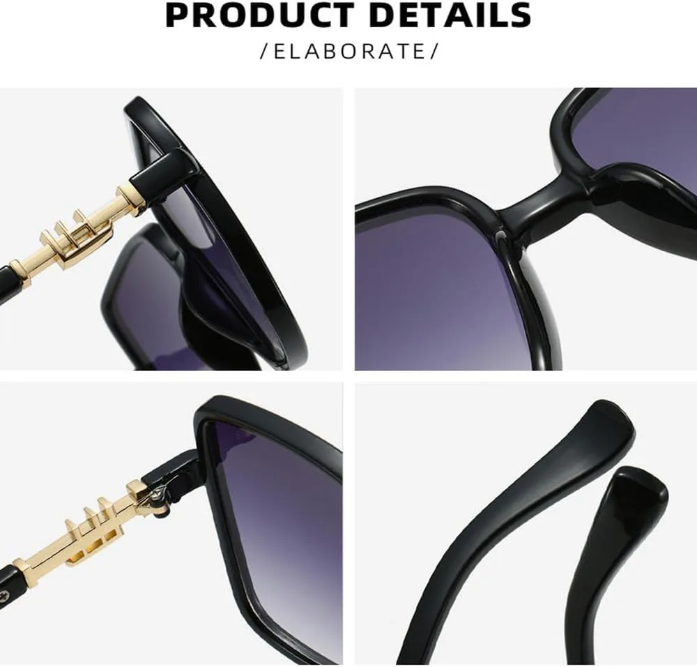 

Женские солнцезащитные очки повышенной комфортности, модные, очень большие, с защитой от УФ-излучения, легкие, класса люкс, защита от солнца HVTVTLA, Khaki