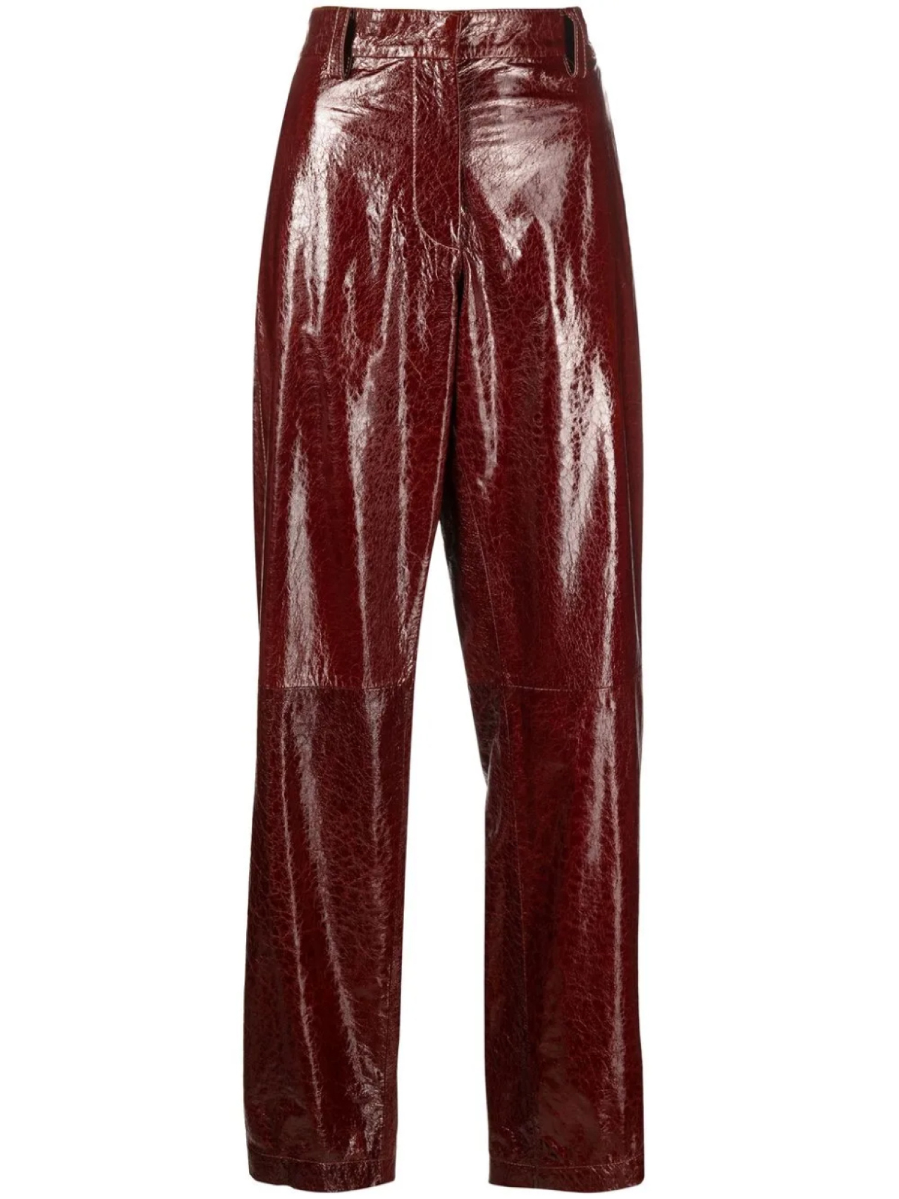 

Глянцевые брюки Missoni, красный