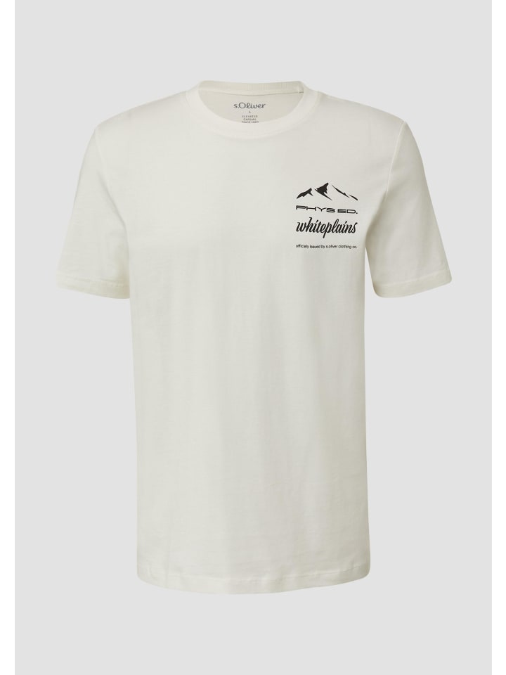 

Футболка в цвете 01D2_white s.Oliver, Белый, Футболка в цвете 01D2_white s.Oliver