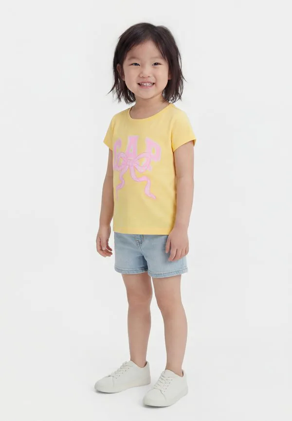 Футболка с логотипом Gap, Spring Yellow