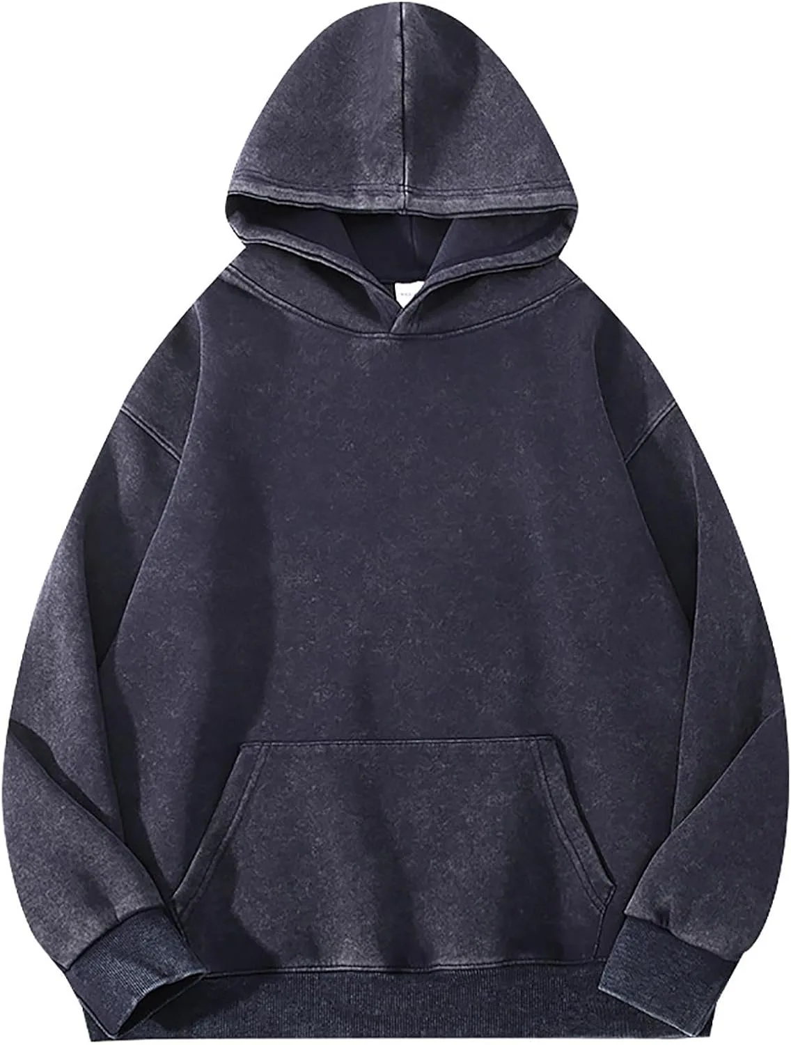 

Винтажный худи для мужчин Acid Wash с капюшоном