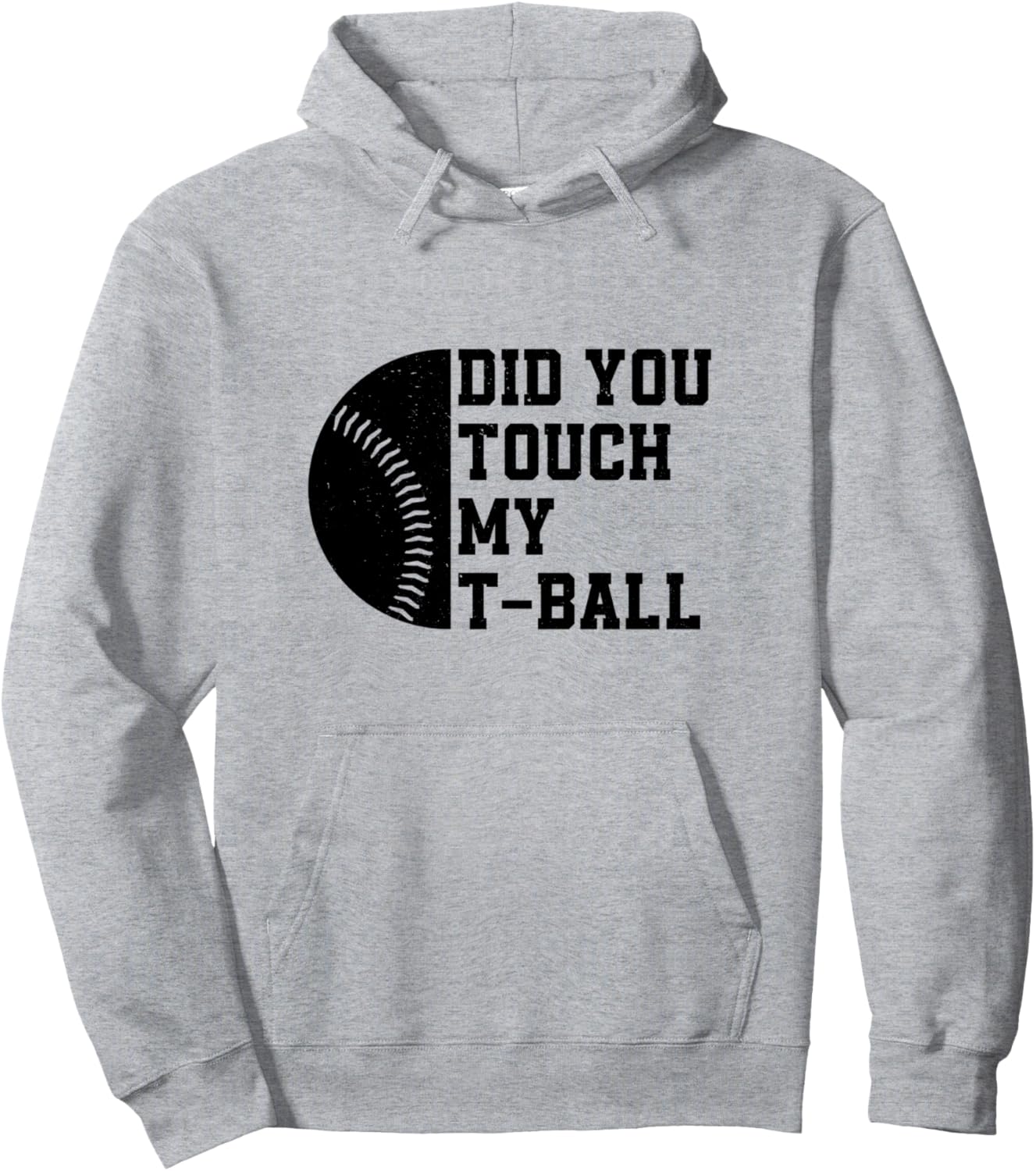 

Толстовка, Забавные цитаты о бейсболе для малышей - Ты трогал мою толстовку с бейсбольной тематикой Funny Tee-Ball Quotes For Teeball Player, серый