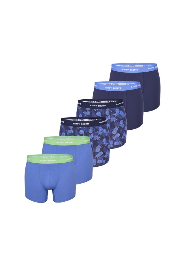 

Ретро брюки джерси Happy Shorts, цвет pineapple hawaii