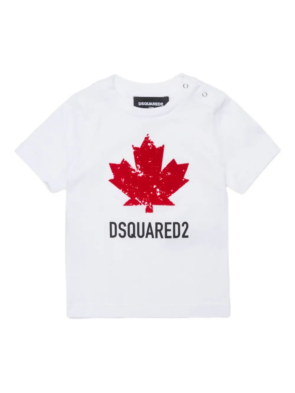 

Футболка с логотипом DSQUARED2 KIDS, белый