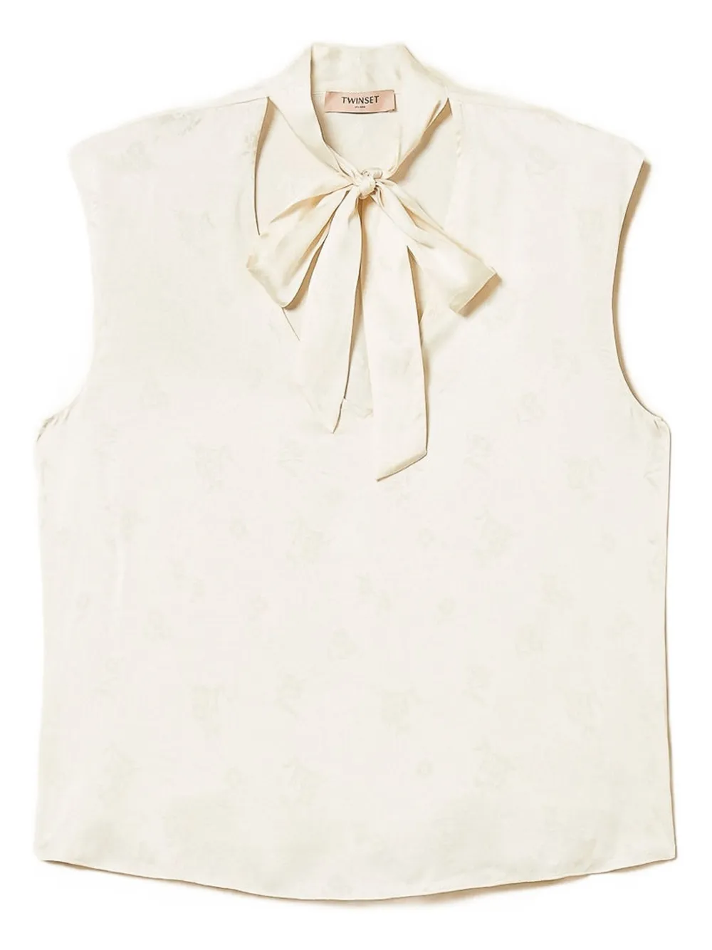 

Атласная блузка TWINSET, нейтральный