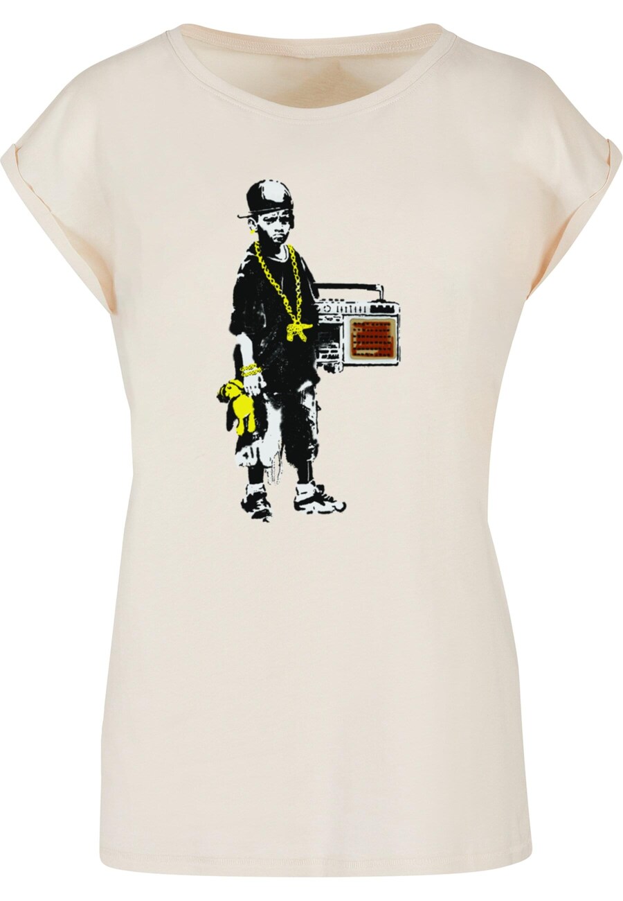

Рубашка Merchcode Brandalised - Boy With Teddy, коричневый