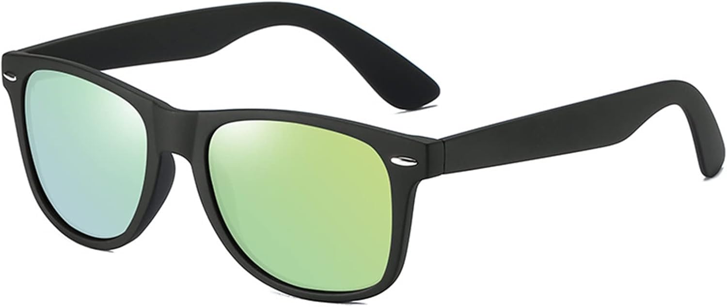 

Поляризованные солнцезащитные очки в стиле ретро для мужчин и женщин, для вождения, защиты от солнца на открытом воздухе, пляжа и отдыха (Цвет: C, Размер: Средний) MTZJH, One Color