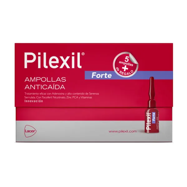 

Ампульное лечение от выпадения волос Pilexil Forte Anticaida Pilexil, 15 UD