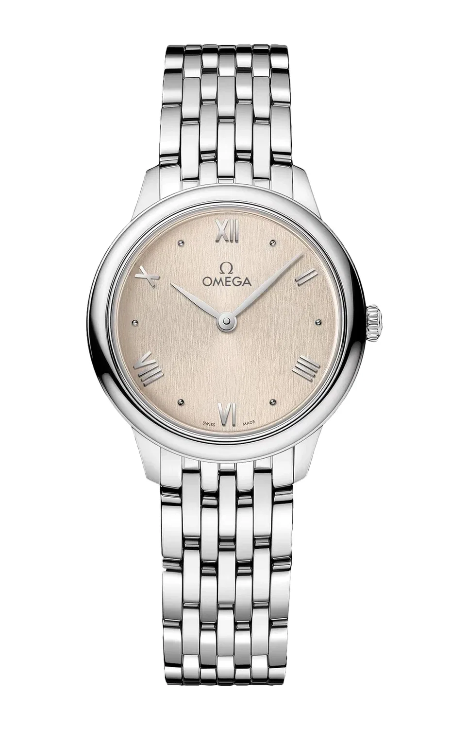 DE VILLE PRESTIGE КВАРЦ 27,5 ММ - 434.10.28.60.09.001 OMEGA, черный