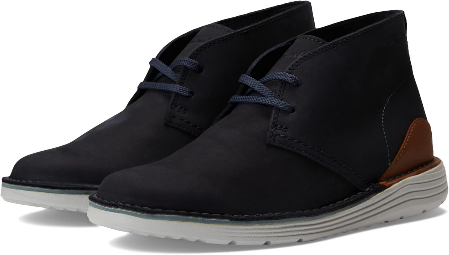 

Мужские ботинки Clarks Brahnz Mid, Navy Nubuck