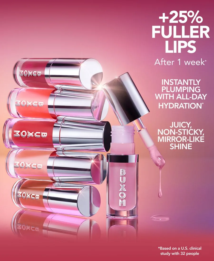 Масло для увеличения объема губ Full-On Buxom Cosmetics, белый russian — фото 3